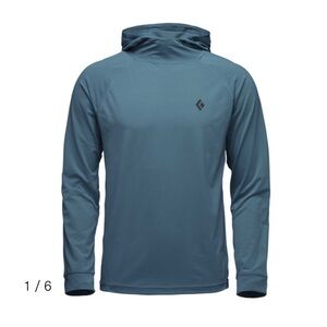 Black diamond alpenglow hoody regular fit large NTW regular $95